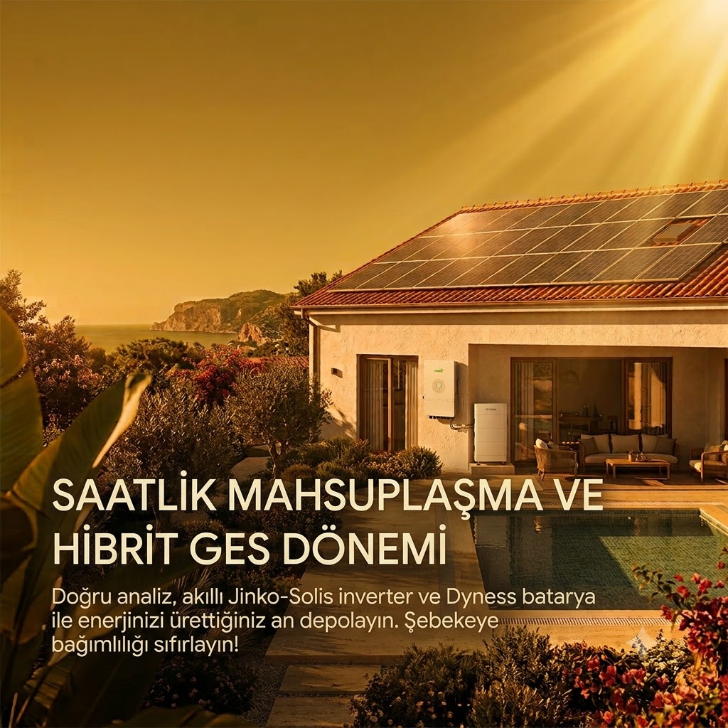 Saatlik Mahsuplaşmaya Karşı En Akılcı Çözüm: Hibrit GES ve Lityum Batarya