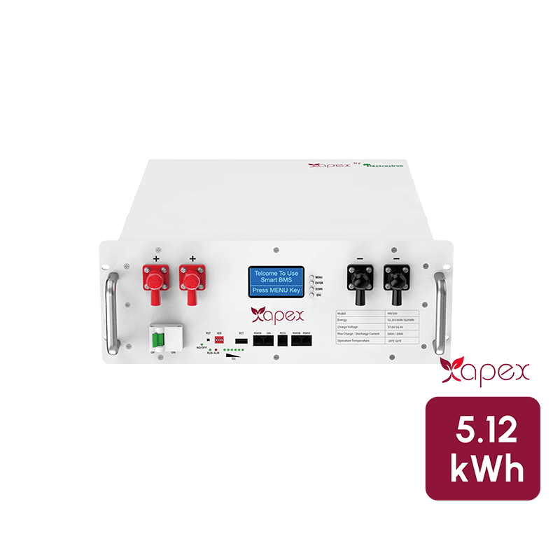 Apex 51.2V 100Ah Lityum Akü