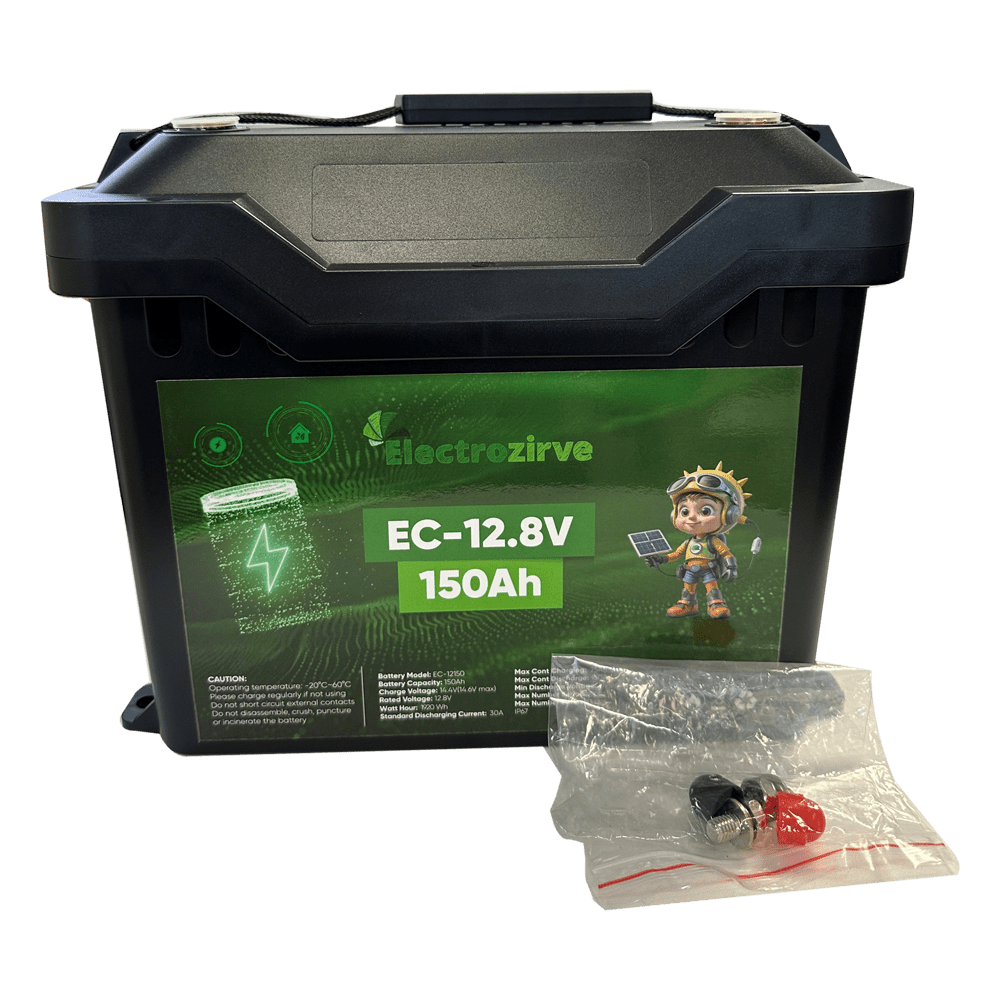 Electrozirve 12.8V 150Ah Lityum Akü